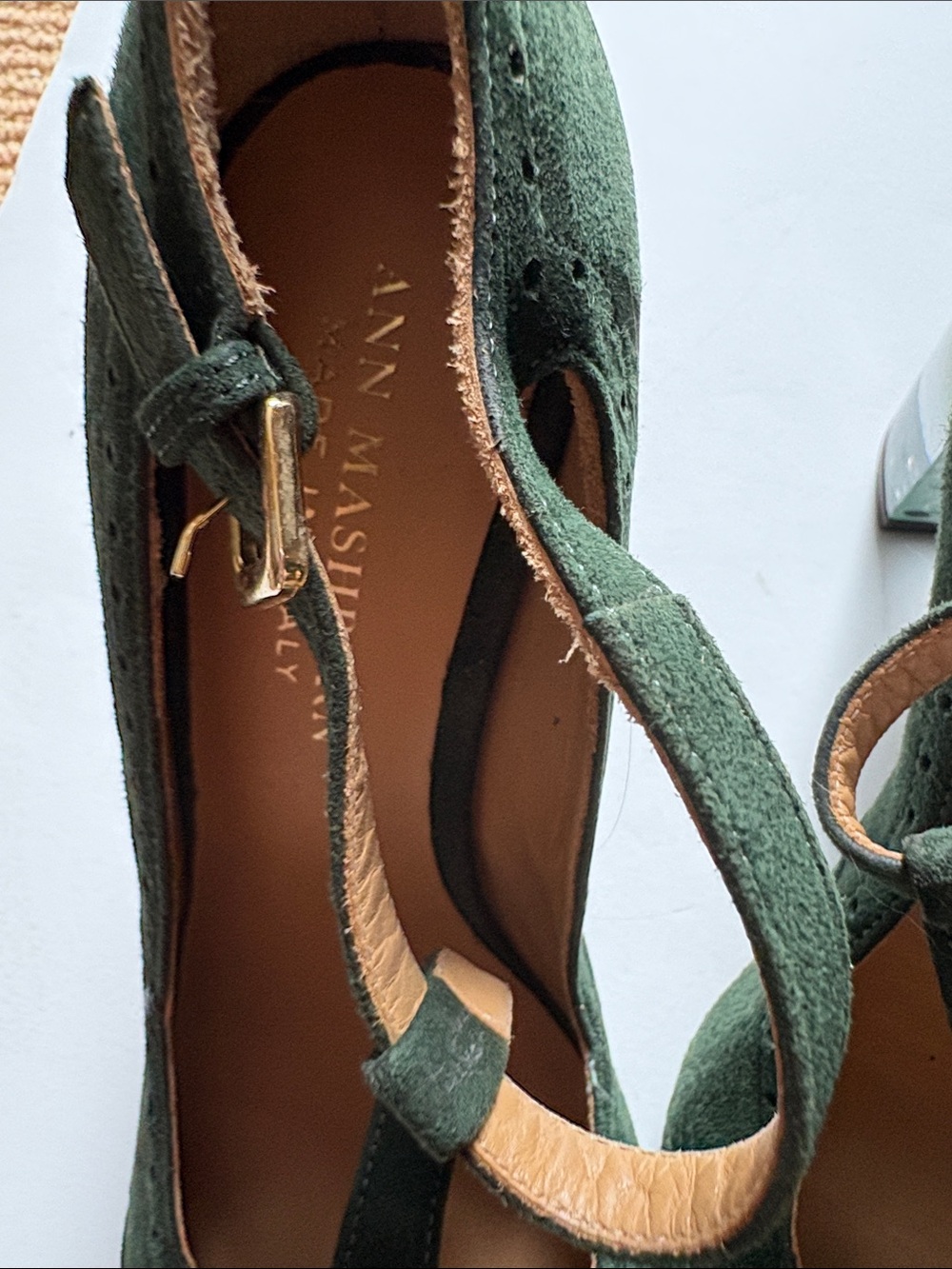 Ann Mashburn Lucite, Acrylic Heels - Picture 7 of 13
